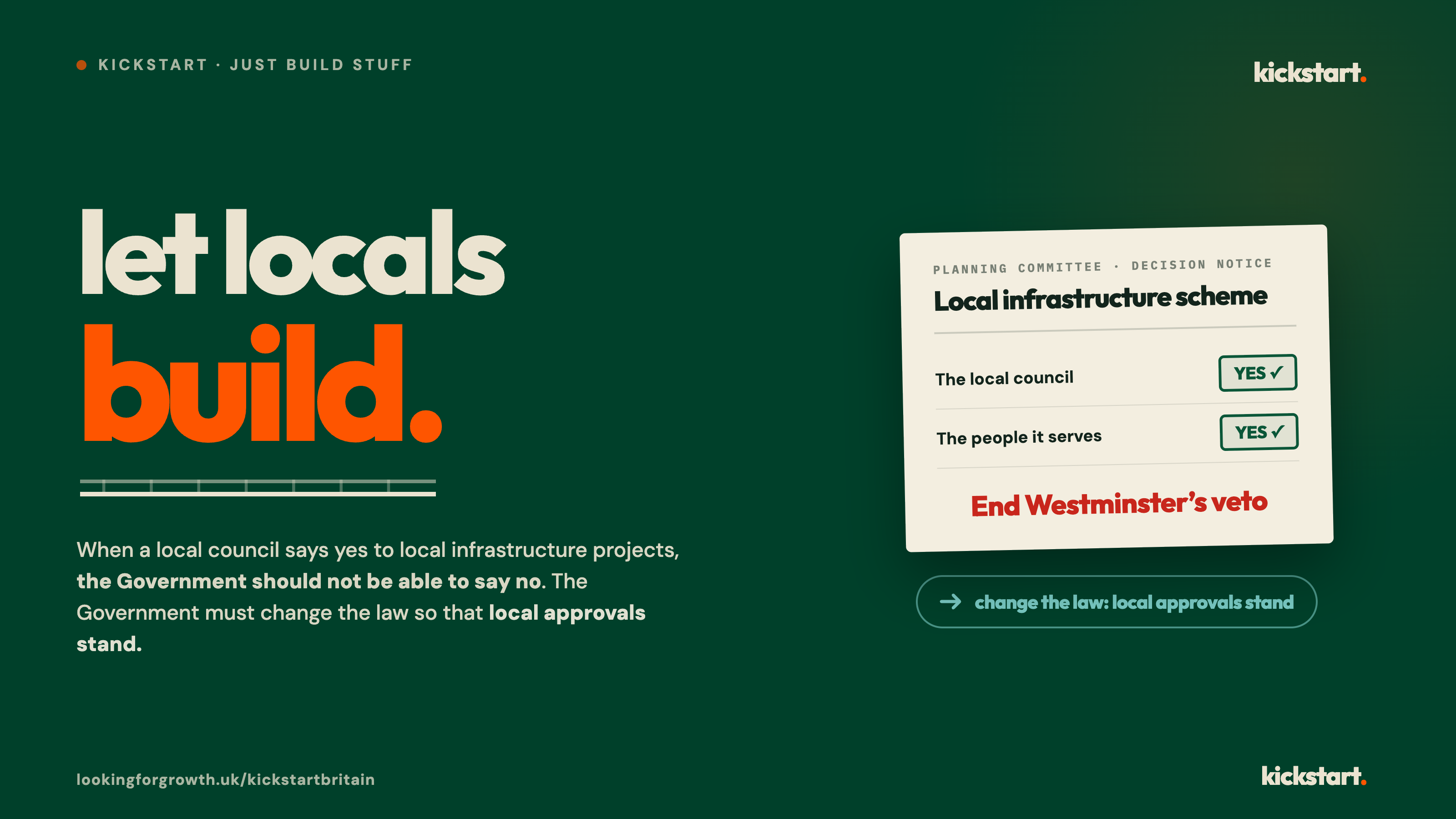 Let Locals Build
